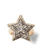Banana Republic Womens Celestial Cocktail Ring Gold Size 6
