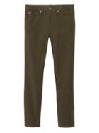 Banana Republic Mens Athletic Tapered Brushed Traveler Pant Rich Olive Green Size 30w