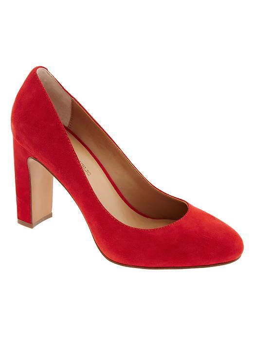 Banana Republic Canta Heel Size 10 - Hot Red