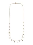 Banana Republic Womens Softened Metal Layer Necklace Gold Size One Size