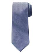 Banana Republic Mens Double Sided Nanotex Oxford Tie Blue Oxford Size One Size
