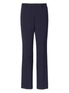 Banana Republic Mens Standard Navy Pinstripe Wool Suit Pant Navy Size 33w