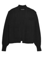 Banana Republic Womens Japan Online Exclusive Chunky Cardigan Sweater Black Size Xs