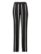 Banana Republic Womens Avery Straight-fit Stripe Pant Black & White Size 0