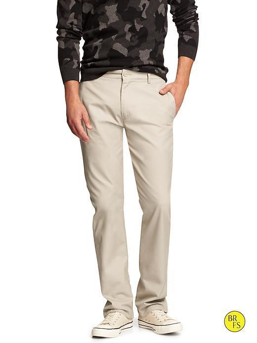 Banana Republic Mens Factory Gavin Fit Chino Size 32w 34l - Khaki