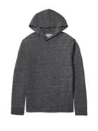 Banana Republic Mens Vintage Long-sleeve Hoodie Dark Gray Size L