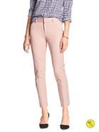 Banana Republic Factory Sloan Fit Crop Size 0 - Willow Pink