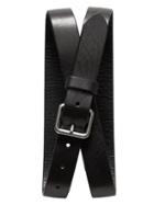 Banana Republic Mens Classic Leather Belt Size 30 - Black