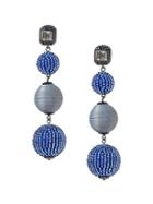 Banana Republic Colored Baubles Statement Earring - Blue Multi