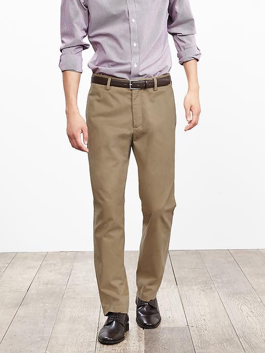 Banana Republic Mens Aiden Slim Fit Chino Size 32w 30l - Acorn
