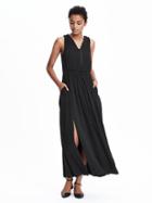 Banana Republic Womens Goddess Maxi Dress Size 0 - Black