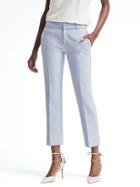 Banana Republic Womens Avery Fit Solid Pant - Light Blue