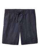 Banana Republic Mens 8 Garment Dye Drawstring Short Navy Blue Size M