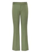 Banana Republic Womens Bi-stretch Crop Flare Pant Flight Jacket Size 4