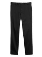 Banana Republic Mens Mason Athletic Tapered Rapid Movement Chino Pant Black Size 38w