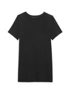 Banana Republic Womens Stretch-modal Side-slit Tunic Black Size Xs