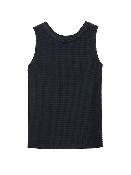 Banana Republic Womens Gingham Tank Navy Size Xxl
