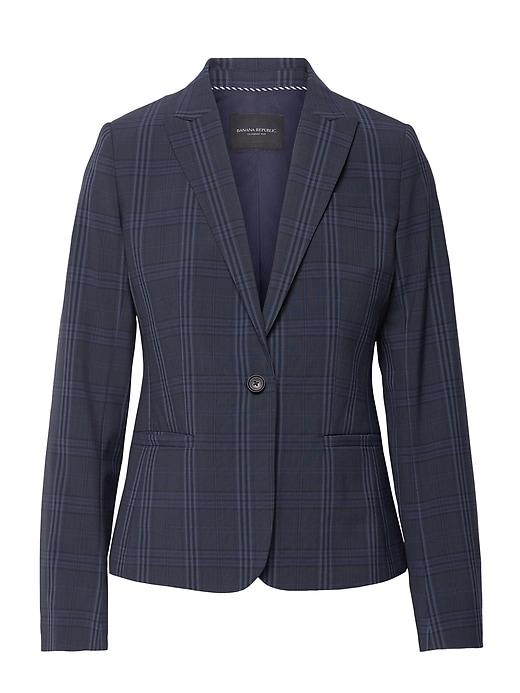 Banana Republic Petite Classic-fit Washable Italian Wool-blend Blazer