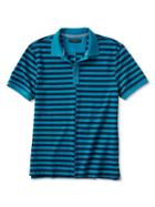 Banana Republic Mens Signature Pique Polo Size L Tall - Truly Teal