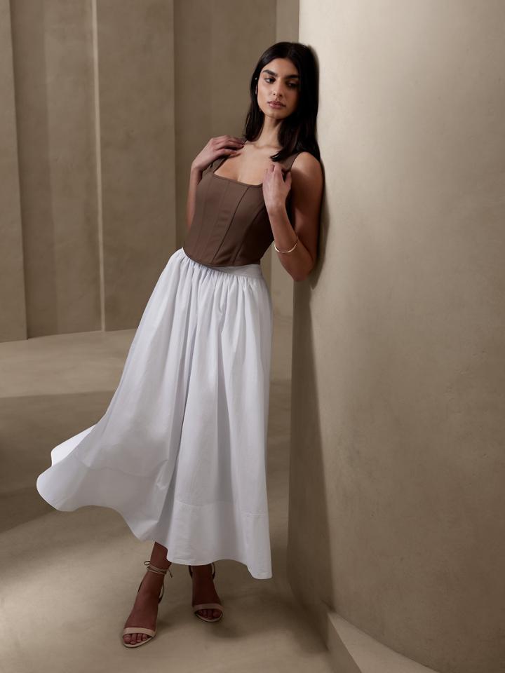 Laurel Poplin Skirt