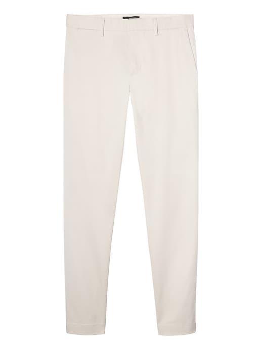 Banana Republic Mens Mason Athletic Tapered Rapid Movement Chino Pant Transition Cream Size 32w