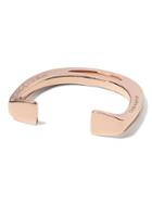 Banana Republic Womens Giles & Brother   Polished Large Stirrup Cuff Rose Gold Size One Size