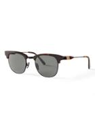 Banana Republic Womens Westward Leaning   Vanguard Sunglasses Tortoise With Reclaimed Douglas Fir Inlay Size One Size