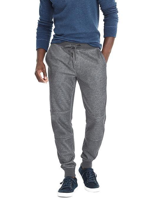Banana Republic Mens Fleece Sweatpant - Gray Sky
