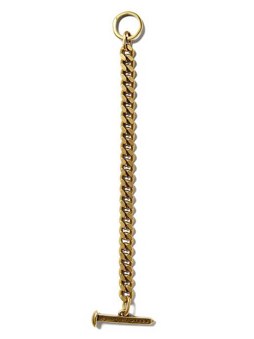 Banana Republic Womens Giles & Brother Railroad Spike Link Bracelet Size One Size - Antique Brass