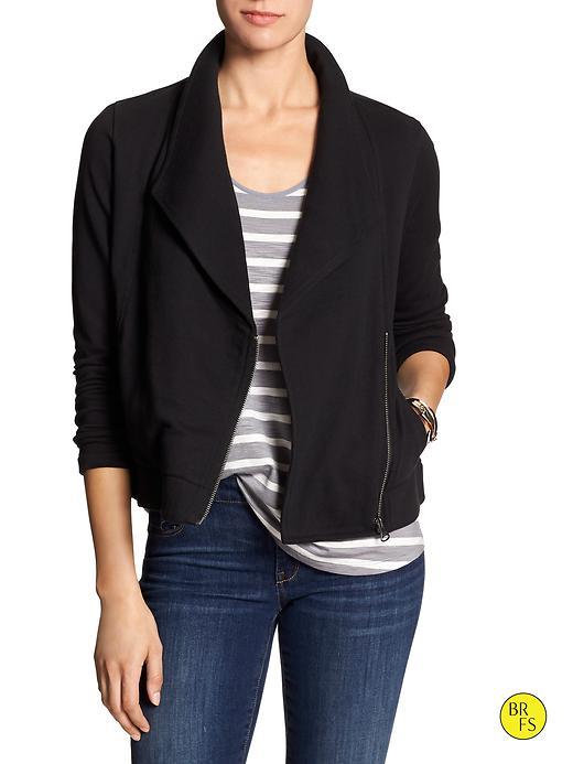 Banana Republic Factory Soft Moto Jacket Size M - Black