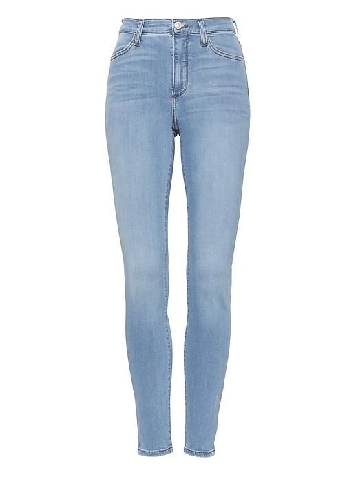 Banana Republic Womens Devon Legging-fit Luxe Sculpt Light Wash Jean Light Wash Size 28