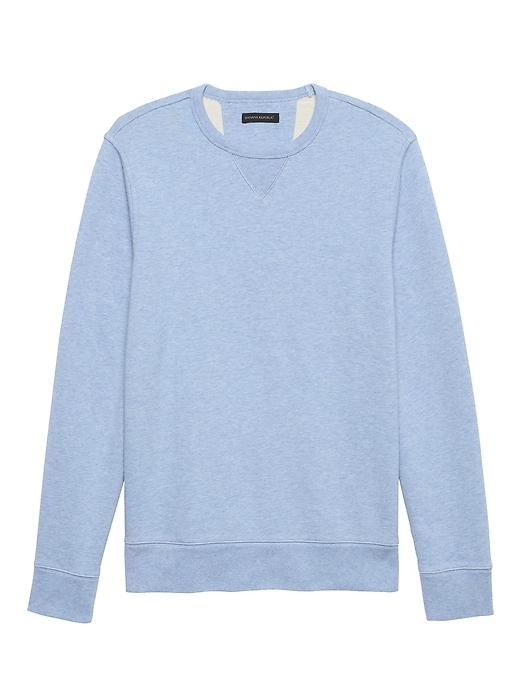 Banana Republic French Terry Long-sleeve Crew-neck Sweatshirt