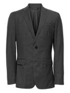 Banana Republic Standard Italian Wool Plaid Suit Jacket