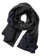 Banana Republic Mens Quilted Scarf Size One Size - Navy
