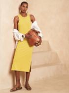 Petite Ribbed Racerback Dress