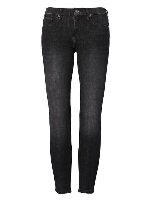Banana Republic Womens Zero Gravity Veronica Wash Skinny Jean - Dark Gray