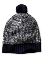 Banana Republic Mens Marled Beanie Size One Size - Navy