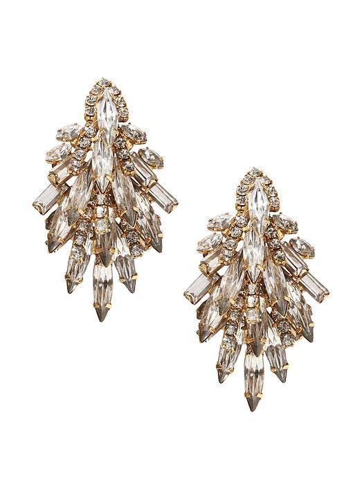 Banana Republic Womens Elizabeth Cole Billie Earring Size One Size - Crystal