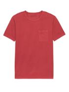 Banana Republic Mens Authentic Supima Cotton Garment Dyed T-shirt Burnt Rust Size M