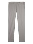 Banana Republic Mens Aiden Slim Rapid Movement Chino Pant Light Gray Size 38w