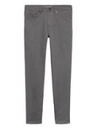 Banana Republic Mens Tapered Heathered Traveler Pant Smoke Gray Size 31w
