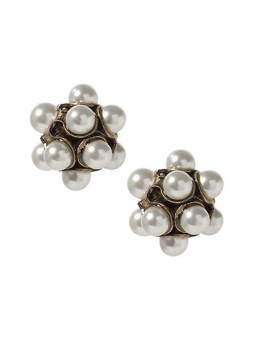 Banana Republic Mixed Up Pearl Stud Size One Size - Pearl