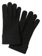 Banana Republic Womens Brushed Cashmere Glove Black Size One Size