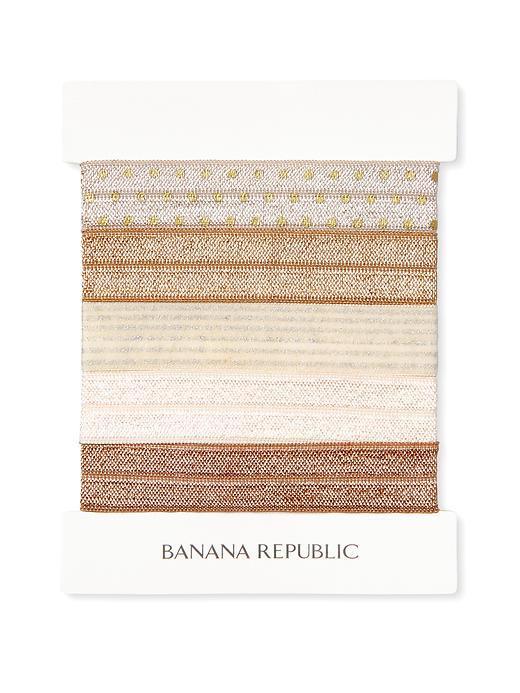 Banana Republic Yoga Hair Ties - Warm Neutral Print