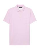 Banana Republic Mens Don';t-sweat-it Polo Shirt Iris Pink Size S