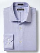 Banana Republic Mens Classic Fit Non Iron Solid Shirt - Sky Blue