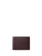 Banana Republic Mens Color-blocked Billfold Wallet Burgundy Red Size One Size