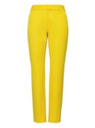Banana Republic Womens Sloan Skinny-fit Solid Pant Yellow Size 12