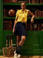 Br Athletics Pleated Tennis Skirt