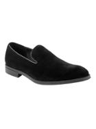 Banana Republic Mens Velvet Smoking Shoe Black Size 10